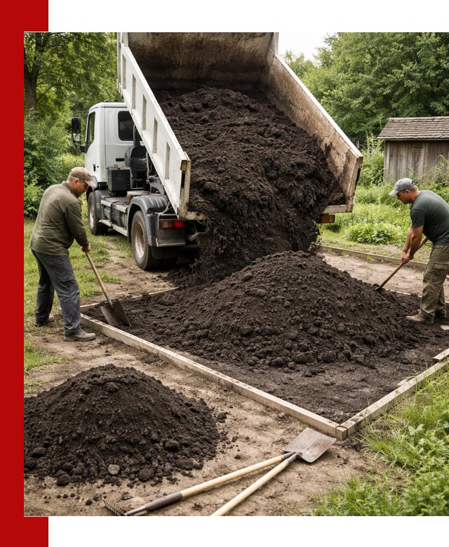 Купить чистый чернозем для огорода с доставкой в Лабинске