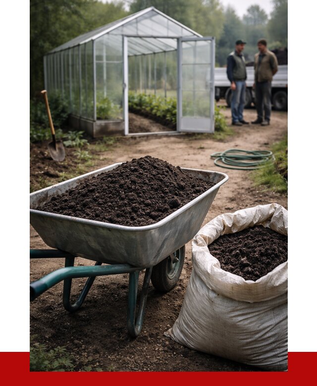 Чернозем для теплицы в Лабинске с доставкой от 1609 р. | ПРОНЕРУДЛбк