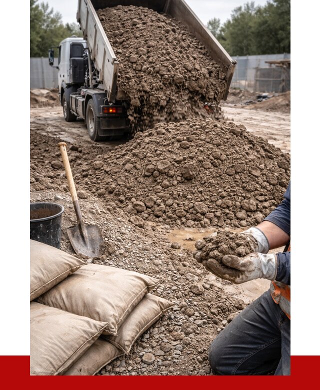 Купить глина для засыпки в Лабинске от 1287 р. за куб | ПРОНЕРУДЛбк