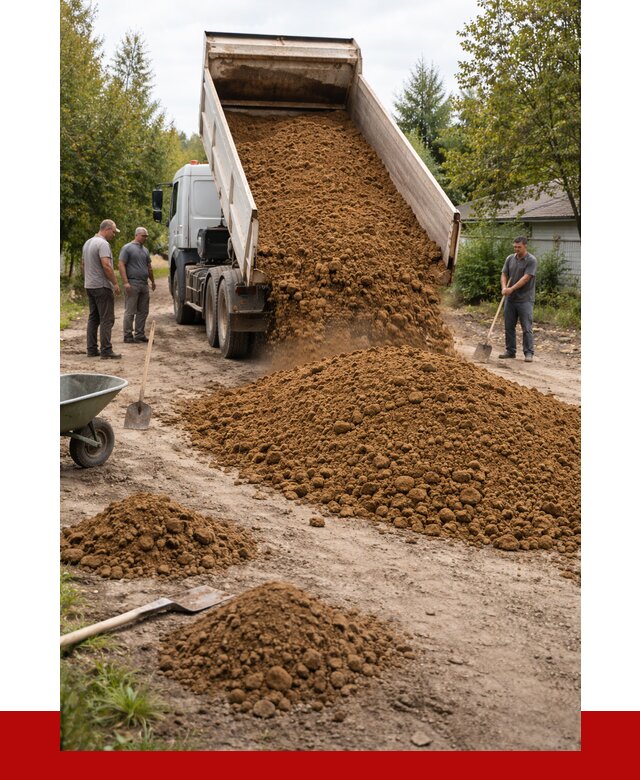 Купить суглинок с доставкой в Лабинске от 2681 р. за куб | ПРОНЕРУДЛбк