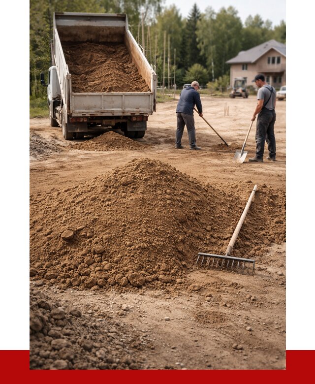 Суглинок для планировки в Лабинске с доставкой от 4504 р. | ПРОНЕРУДЛбк