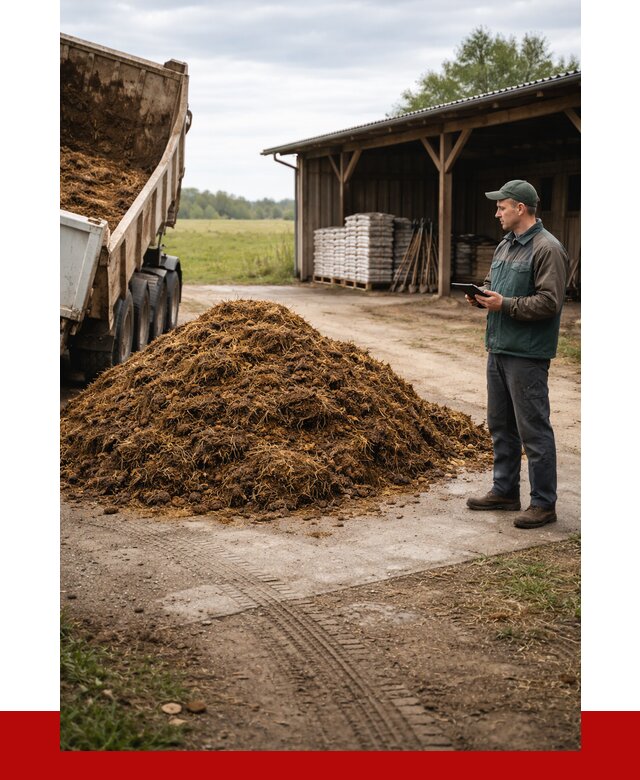 Купить навоз с доставкой в Лабинске от 1287 р. за куб | ПРОНЕРУДЛбк