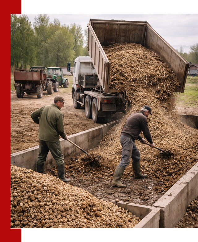 Куриный помет с доставкой в Лабинске оптом и в розницу