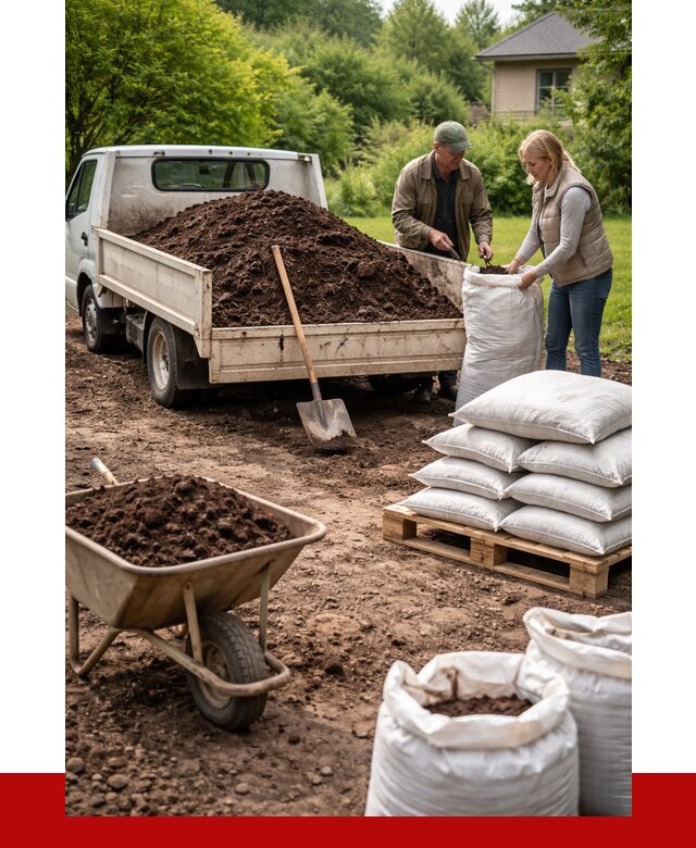 Перегной в мешках с доставкой в Лабинске от 2359 р. | ПРОНЕРУДЛбк