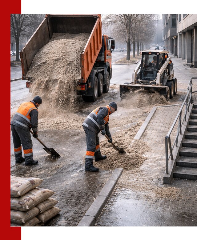 Поставка противогололедных материалов в Лабинске