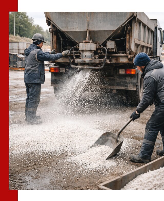 Доставка и продажа хлористого кальция в Лабинске