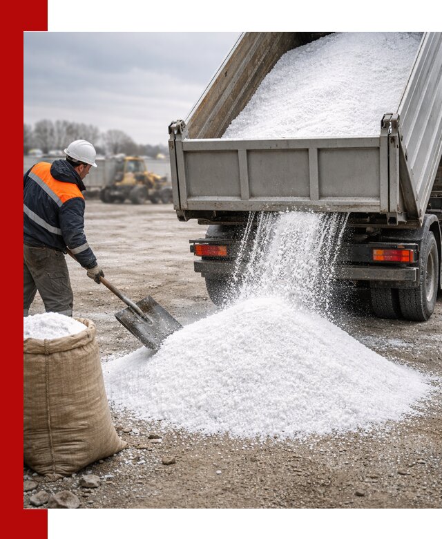 Поставка хлористого натрия оптом и в розницу в Лабинске