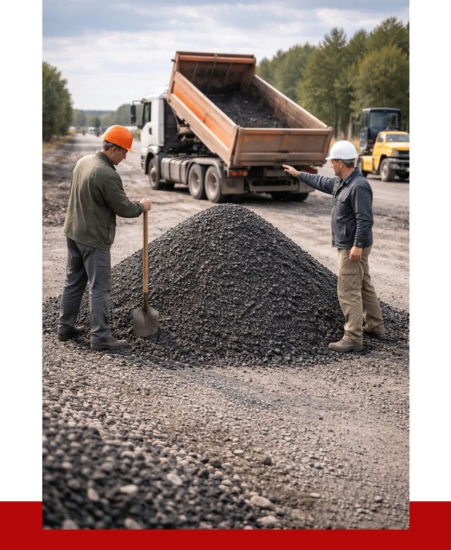 Купить асфальтовую крошку для дорог в Лабинске от 4504 р. | ПРОНЕРУДЛбк