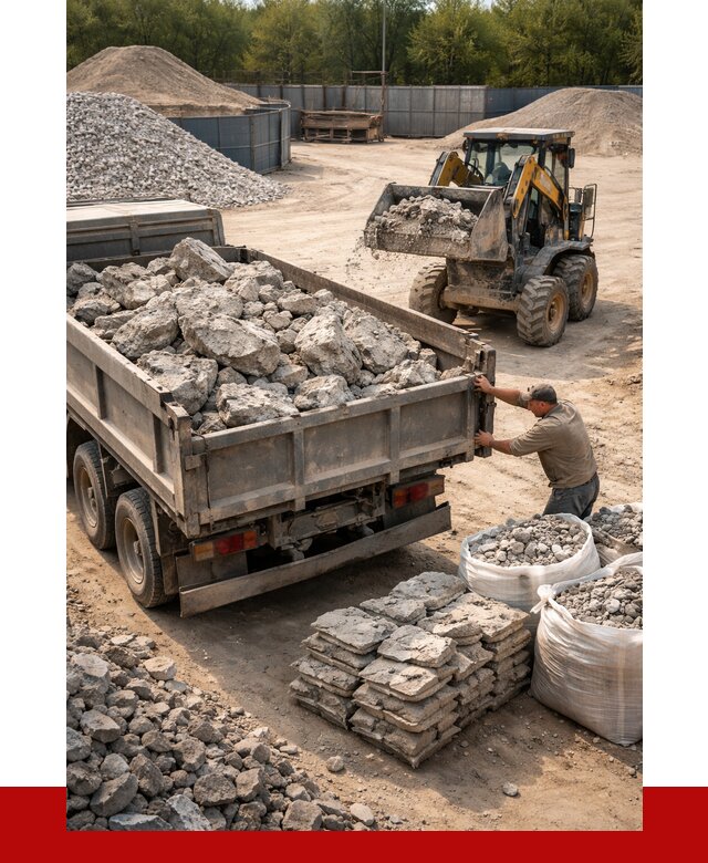 Купить бой бетона с доставкой в Лабинске от 5148 р. | ПРОНЕРУДЛбк