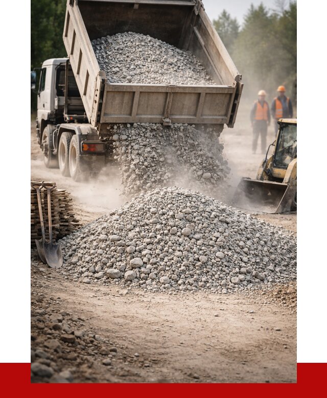 Купить дробленый бетон в Лабинске от 1823 р./куб | ПРОНЕРУДЛбк