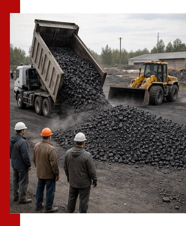 Доставка угля антрацита в Лабинске с самосвалами и погрузкой