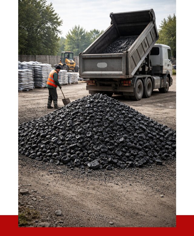 Купить уголь орех в Лабинске с доставкой от 8043 р. | ПРОНЕРУДЛбк