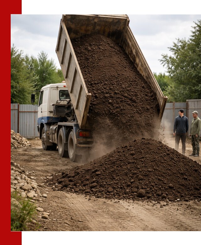 Доставка самосвалом 10 кубов в Лабинске быстро и надёжно