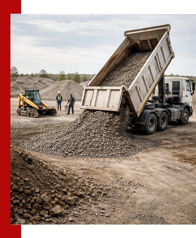 Доставка самосвалом 25 м³ в Лабинске быстро и надежно