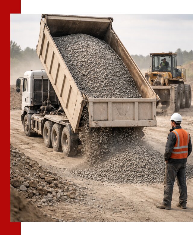 Доставка самосвалом 40 кубов цемента и сыпучих в Лабинске