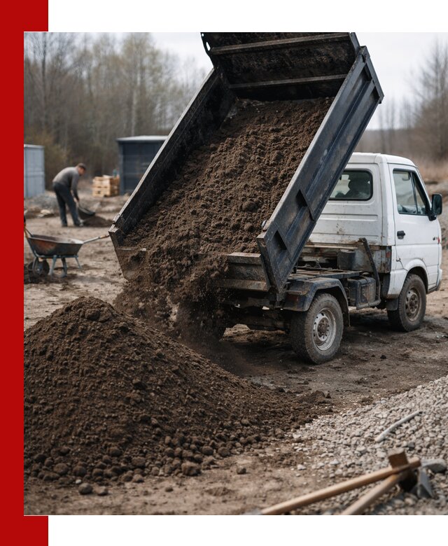 Аренда минисамосвала в Лабинске для доставки сыпучих материалов