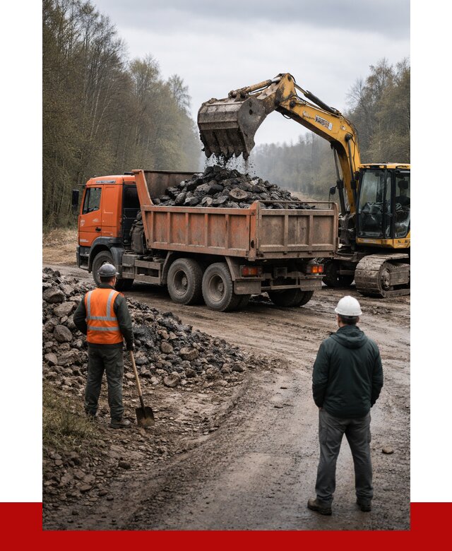 Вывоз асфальта в Лабинске от 4826 р. самосвалом ПРОНЕРУДЛбк