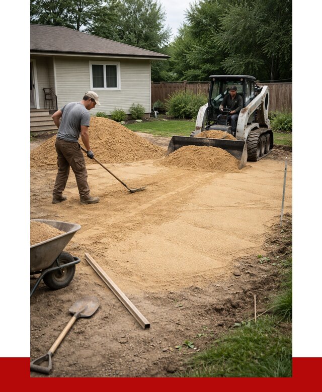 Отсыпка участка песком в Лабинске, от 2681 р., ПРОНЕРУДЛбк