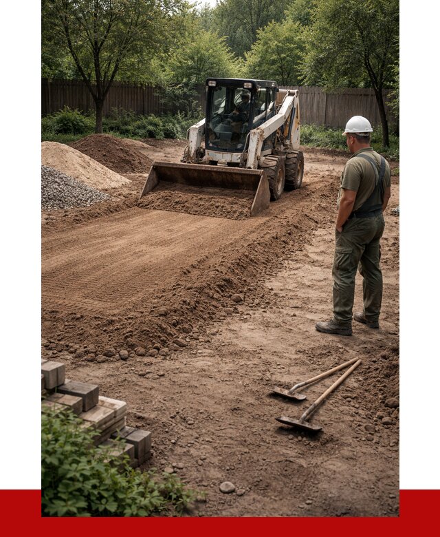 Выравнивание участка под ключ в Лабинске от 3753 р. | ПРОНЕРУДЛбк